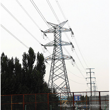 220kv Linha de Transmissão de Energia Torre Anglular de Aço